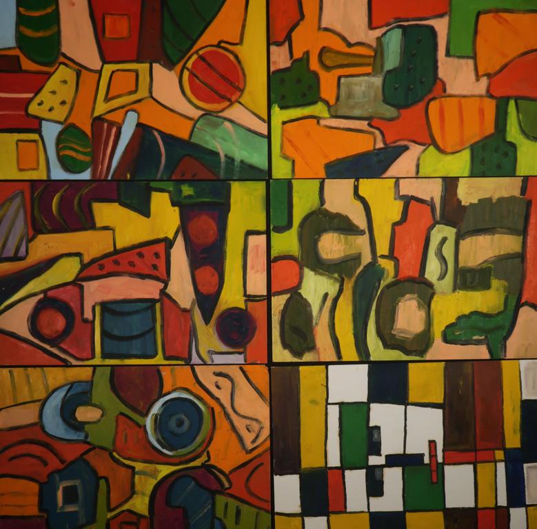 Lot met 6x Olieverf op board/karton van Meertje Kaal kopen? Bied vanaf 1!