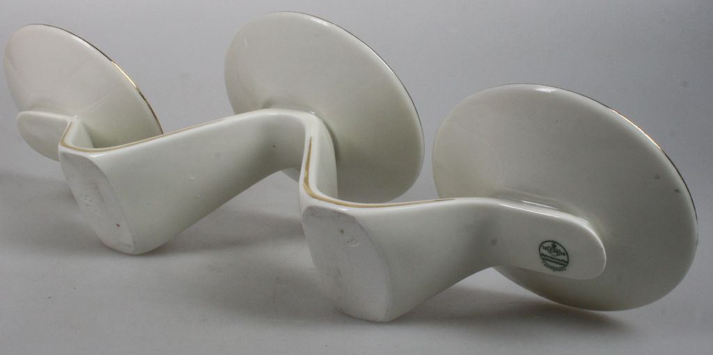 C.M. Hutschenreuther drievoudige porseleinen kandelaar kopen? Bied vanaf 14!