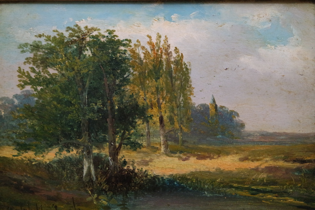 Hermanus Jan Hendrik Rijkelijkhuijsen (1813-1883)-olieverf op paneel - landschap kopen? Bied vanaf 390!