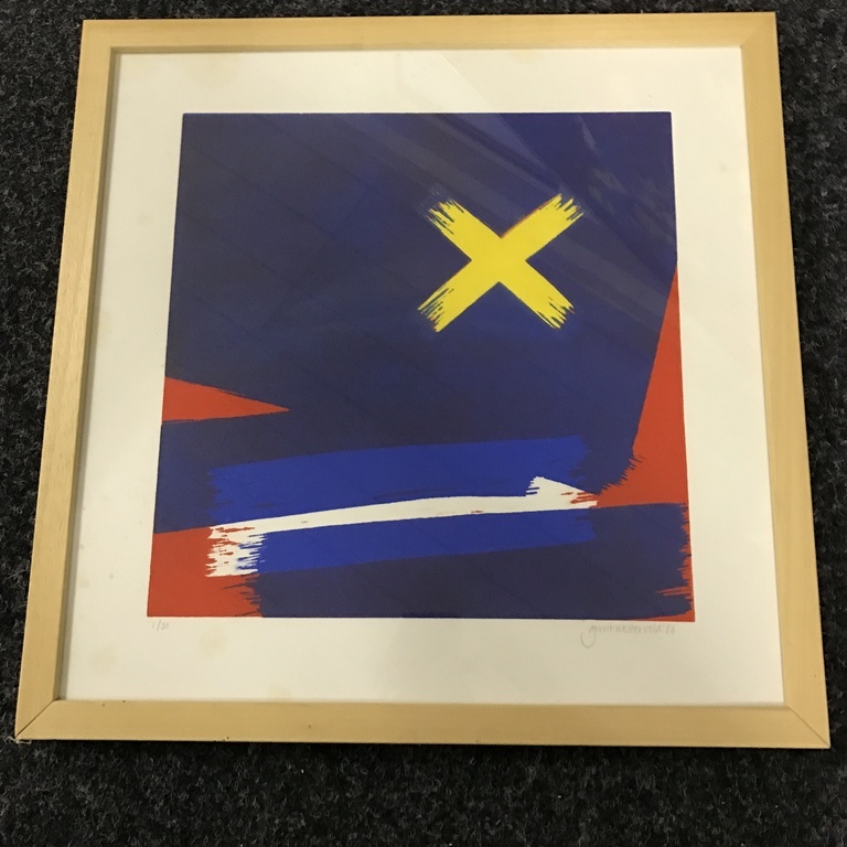 Gerrit Westerveld  zeefdruk 1986 kopen? Bied vanaf 1!