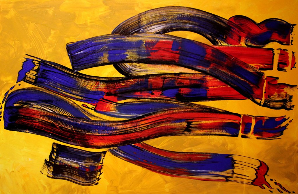 Elena Polyakova: Acrylverf op doek, Live paint kopen? Bied vanaf 90!