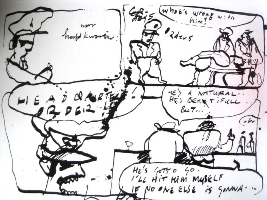 Herman Brood originele tekening verkocht voor € 400!