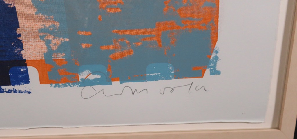 Cees Dolk: Zeefdruk, Z.T. - Ingelijst kopen? Bied vanaf 20!