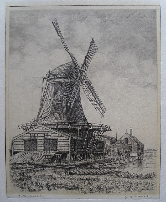 G.N. Woudt ets van papiermolen 't Herderskind kopen? Bied vanaf 40!