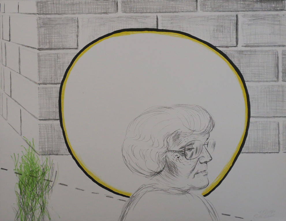 Roger Raveel: Litho, Vrouwekop  kopen? Bied vanaf 200!