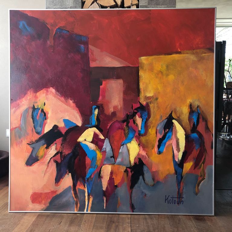 Kotoun, Schilderij (geen titel) kopen? Bied vanaf 500!