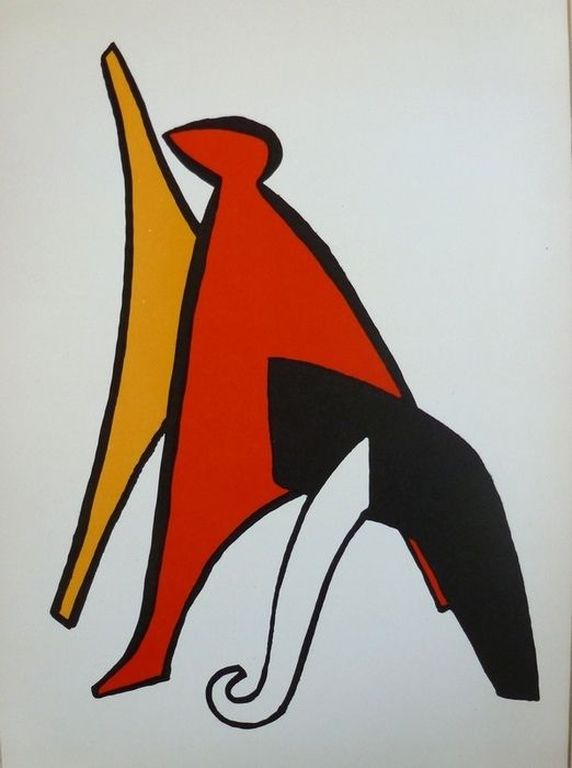 Alexander Calder Derriere le Miroir 1963 compleet nummer met 8  litho's !! kopen? Bied vanaf 155!