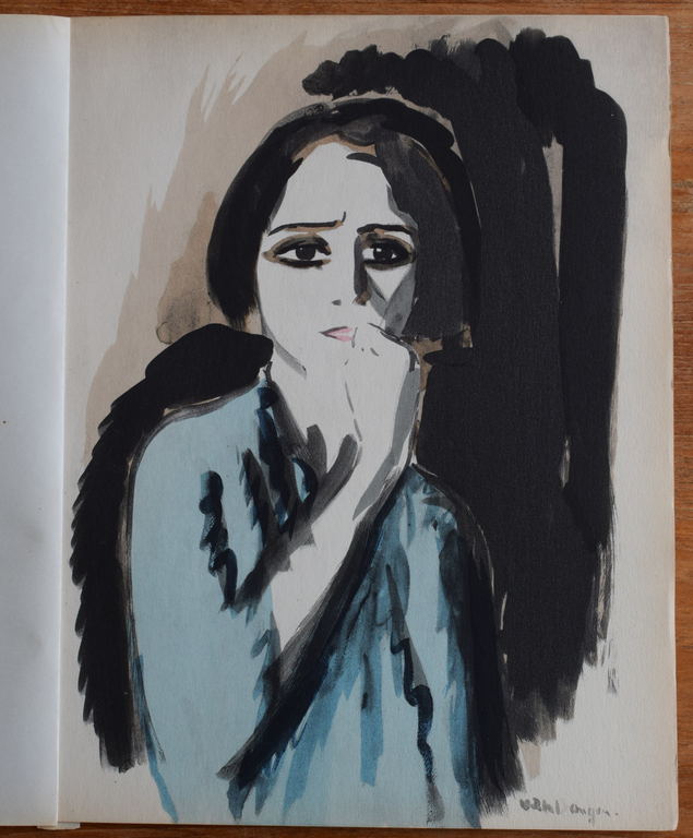 Kees van Dongen - Pochoir - Colère - 1925 kopen? Bied vanaf 1250!