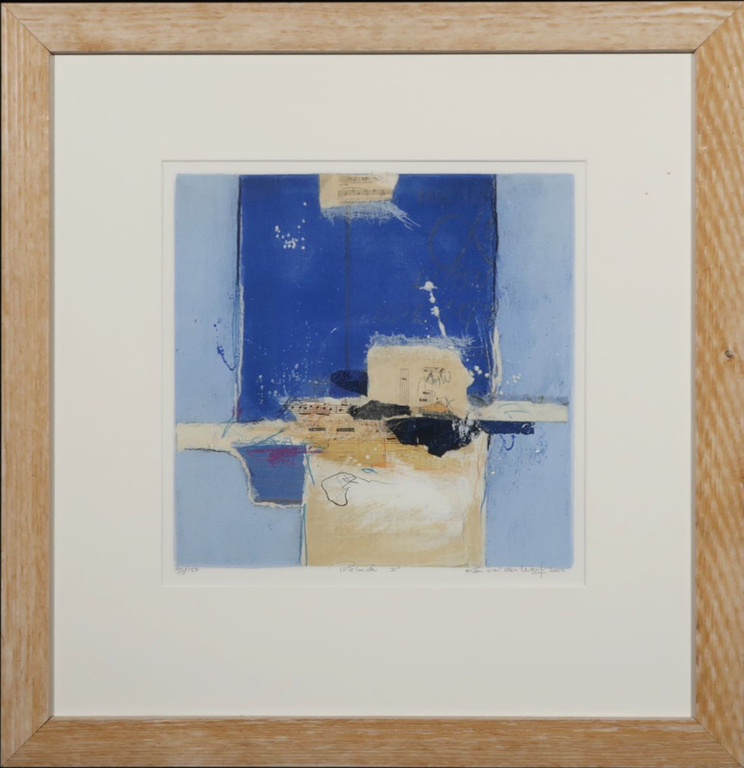 Ron van der Werf: Zeefdruk, Prelude I - Ingelijst kopen? Bied vanaf 50!