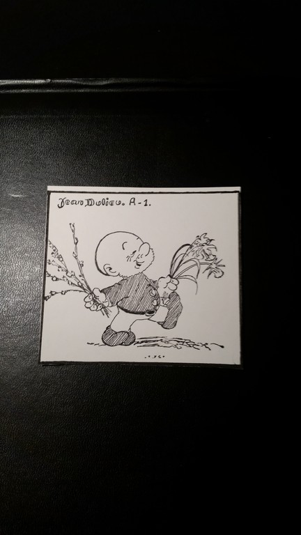 Jean Dulieu ,oostindische inkt tekening van Paulus de Boskabouter nr  A1 kopen? Bied vanaf 120!