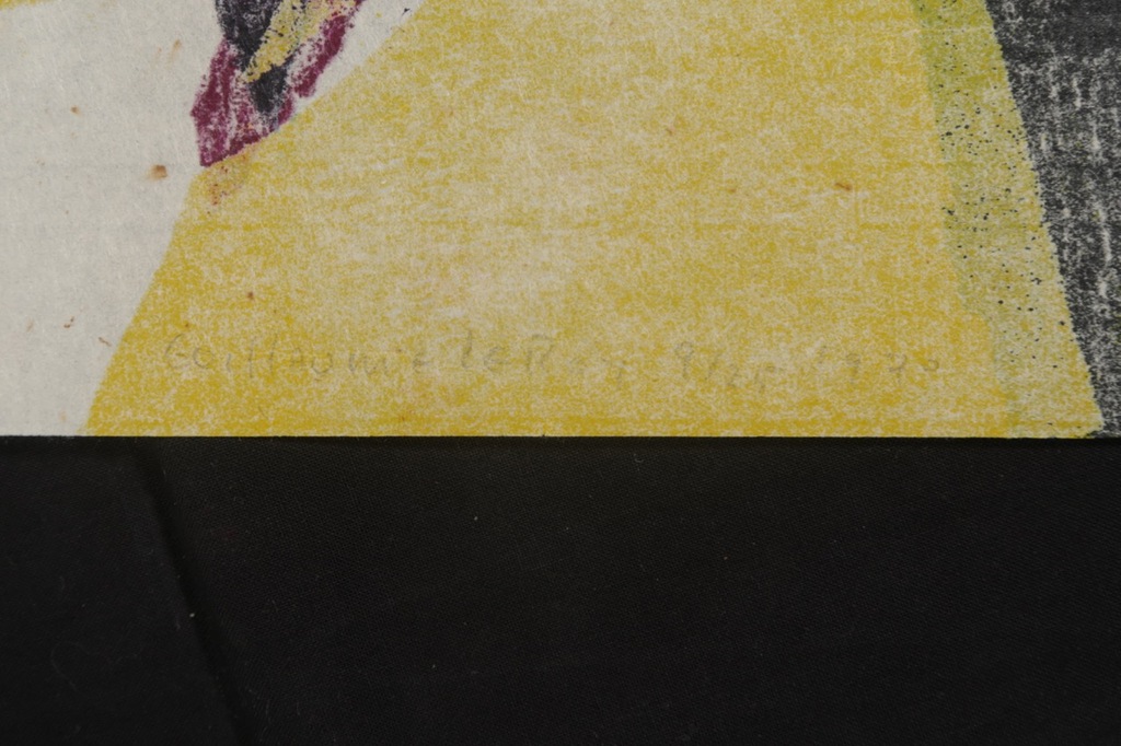 Guillaume le Roy: Houtsnede, Abstracte compositie I kopen? Bied vanaf 50!