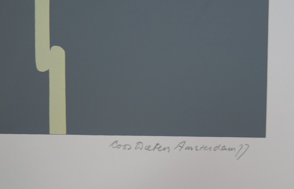 Coos Dieters: Zeefdruk, Toiletjuffrouw kopen? Bied vanaf 40!