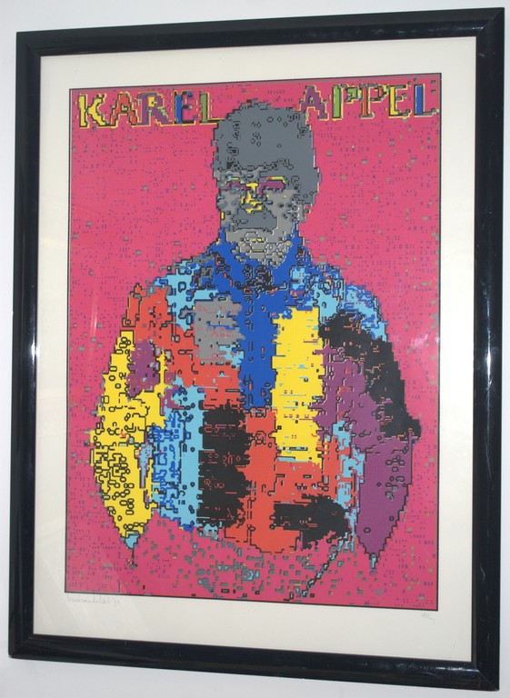 grote zeldzame proefdruk van KAREL APPEL  kopen? Bied vanaf 150!