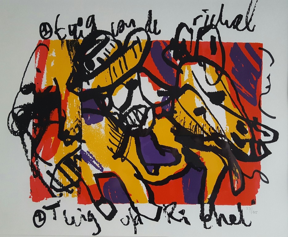 Herman Brood: zeefdruk, Tuig v/d Richel kopen? Bied vanaf 275!