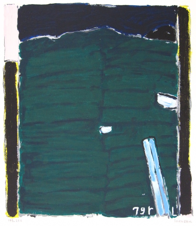 Reinier Lucassen, Zeefdruk, ''Zonder Titel'' verkocht voor € 100!