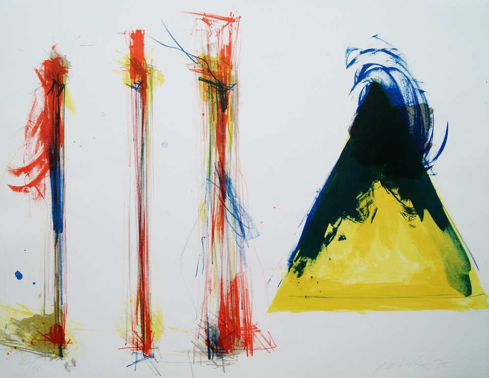 Ger Lataster gesigneerde litho 'Het Begin' - 1975 kopen? Bied vanaf 125!