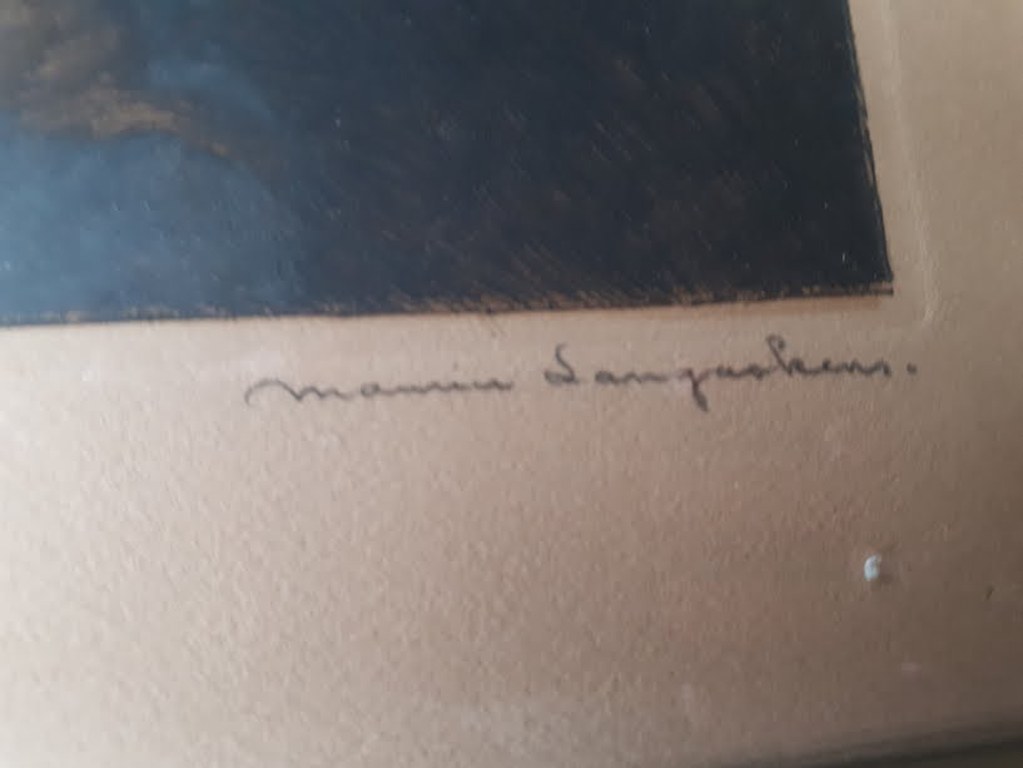 Maurice Langaskens zeer grote kleurenets, gesigneerd, ingelijst kopen? Bied vanaf 100!