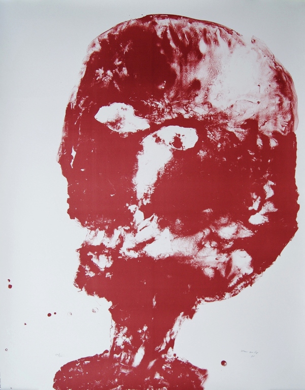 Armando museale litho 'Der Kopf' - 1991 - oplage 50 ex - 160 x 120 cm. verkocht voor € 650!