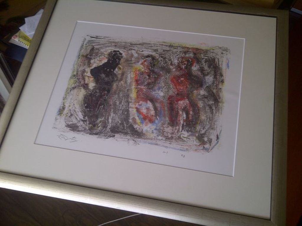 Richard Lee Barton - monotype - gesigneerd kopen? Bied vanaf 70!