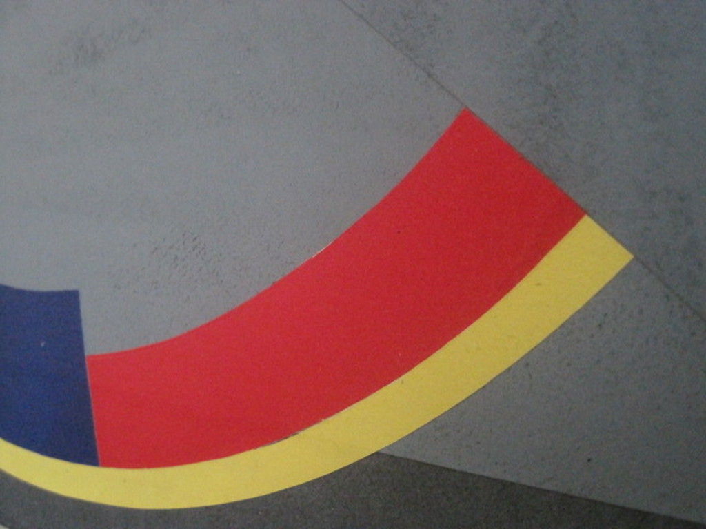 Frits Vanen (1933-) GROTE geometrische collage "verdeling v.e. cirkel"  kopen? Bied vanaf 1!