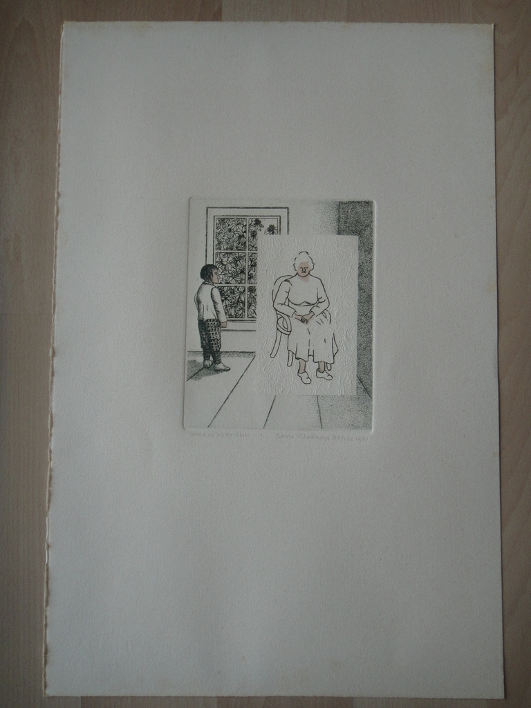Carla Kleekamp (1937) , kleurenets , 'oma is zo anders' kopen? Bied vanaf 1!