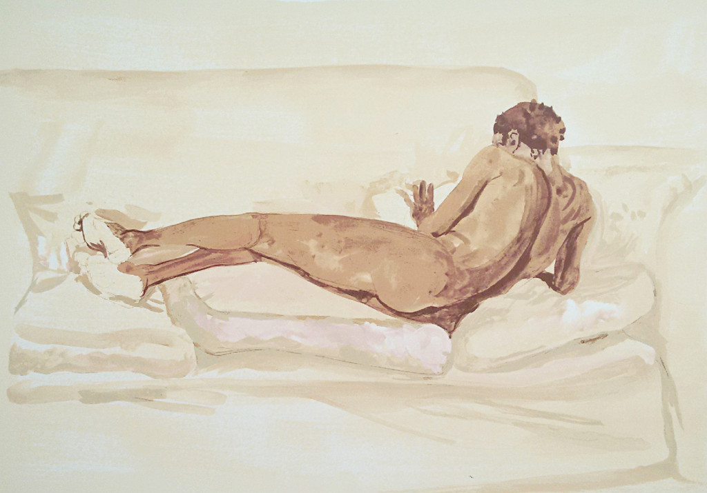 Ed Valk - Naakt, zeefdruk kopen? Bied vanaf 40!