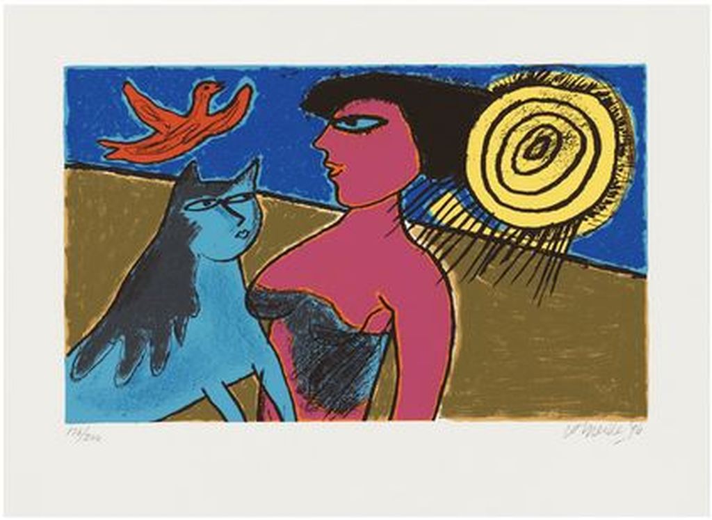 Corneille: Portfolio 8x Zeefdruk, L'Amour au jour le jour kopen? Bied vanaf 750!