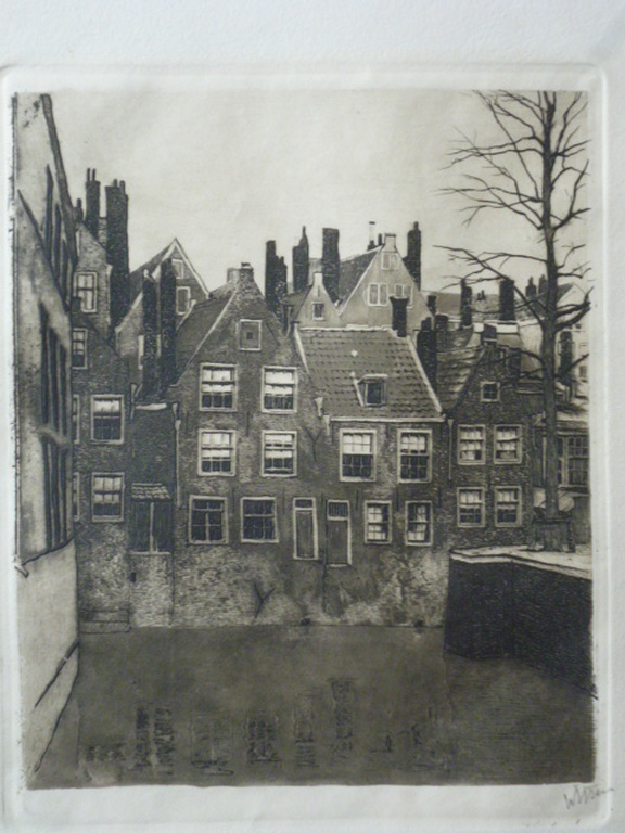 Willem Witsen - ets - Groenendaal, Rotterdam kopen? Bied vanaf 125!