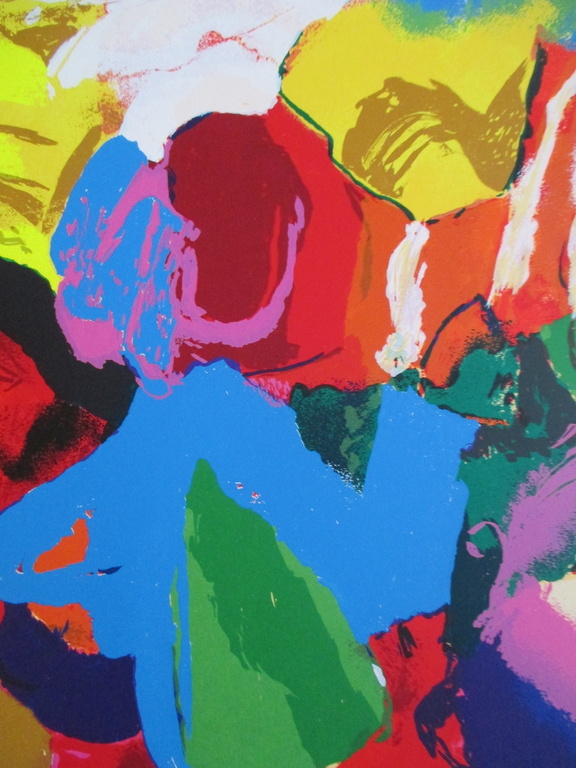 LAATSTE KEER!Henk van Vessem, zeefdruk 1996, perfecte staat kopen? Bied vanaf 30!