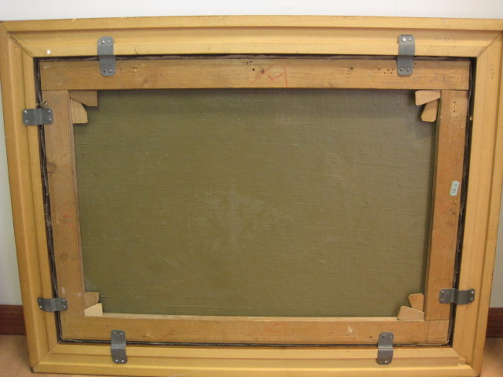 Alexandre Girod 1889-1929 olieverf "Winters landschap" omstreeks 1910 kopen? Bied vanaf 1!