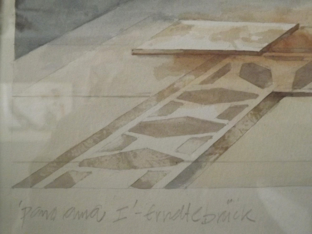 Rob Janssens - Rob Janssens - Aquarel - Panorama I -Bahnhof Erndtebrück  kopen? Bied vanaf 225!