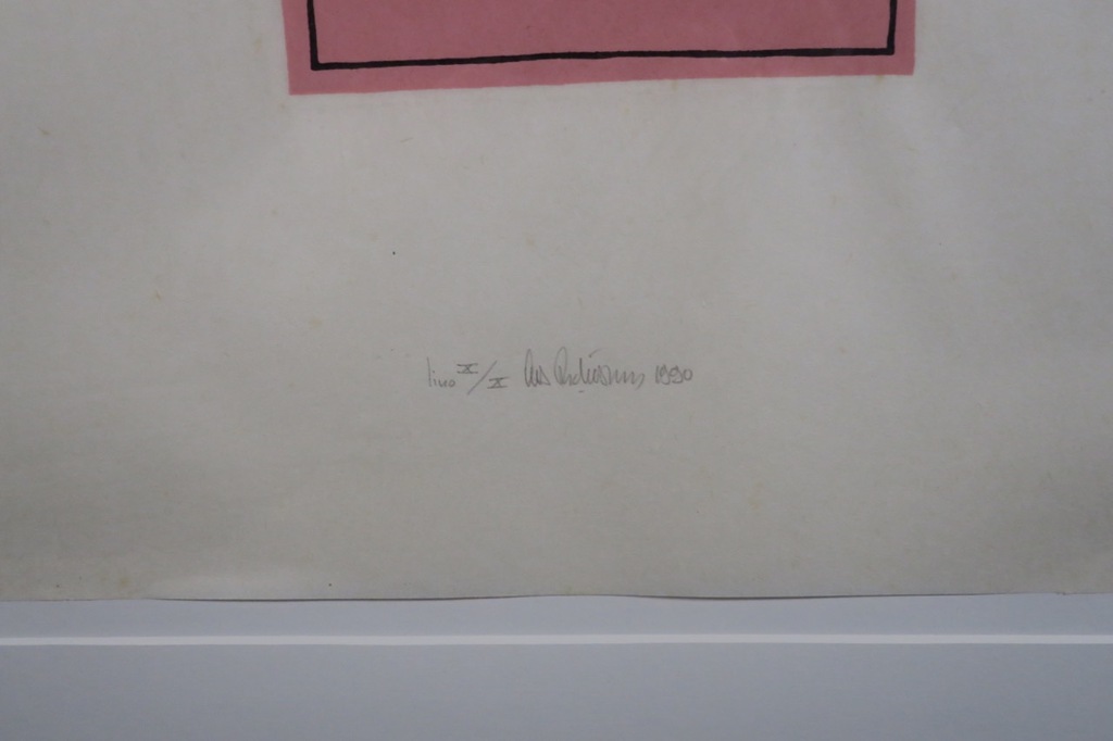 Cees Andriessen: Lino op Rijstpapier, Z.T. - Ingelijst kopen? Bied vanaf 20!