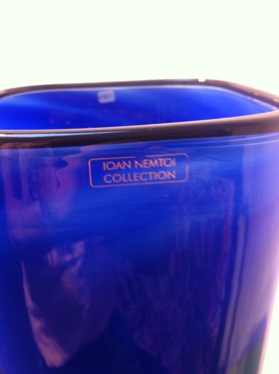 Ioan Nemtoi. Glaskunst. Hoog 35 cm Breed 27 cm. kopen? Bied vanaf 250!