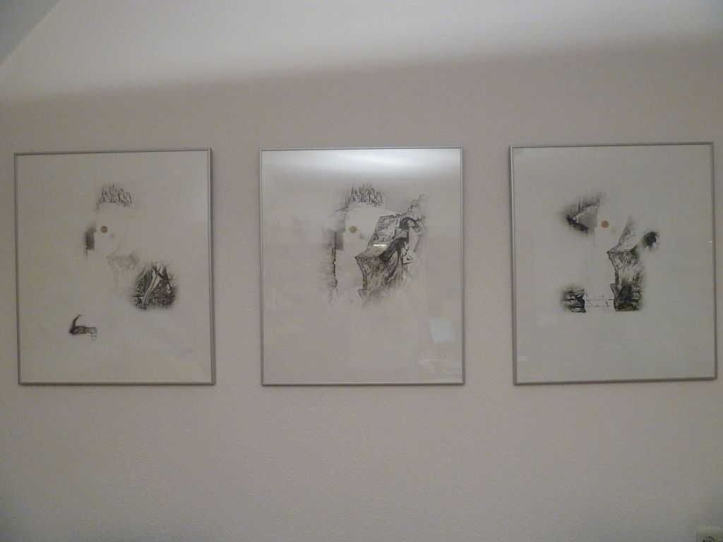 Gerti Bierenbroodspot: prachtige ingelijste set van 3 etsen  kopen? Bied vanaf 450!