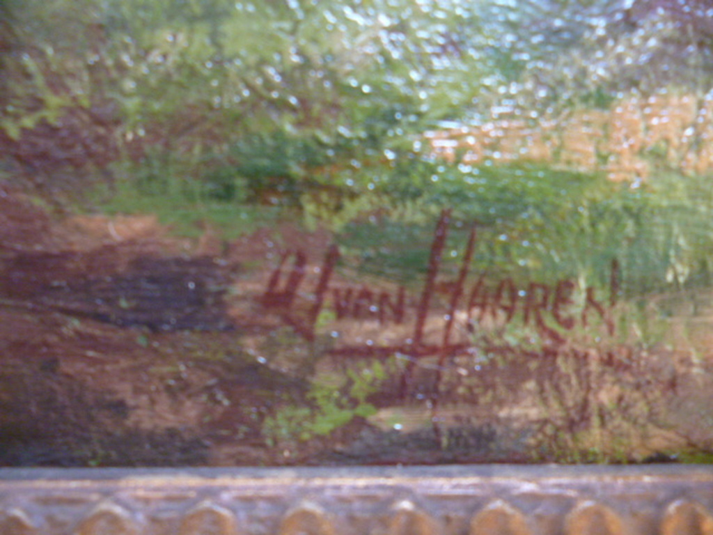 Dirk Johannes van Haaren - olieverf -  Landschap met koeien kopen? Bied vanaf 200!