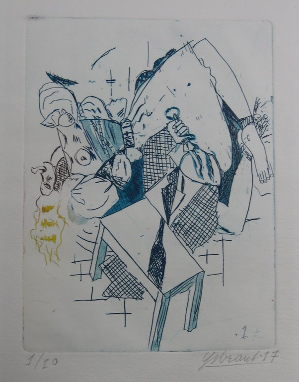 Ysbrant: Droge naald, Over tafel verkocht voor € 50!