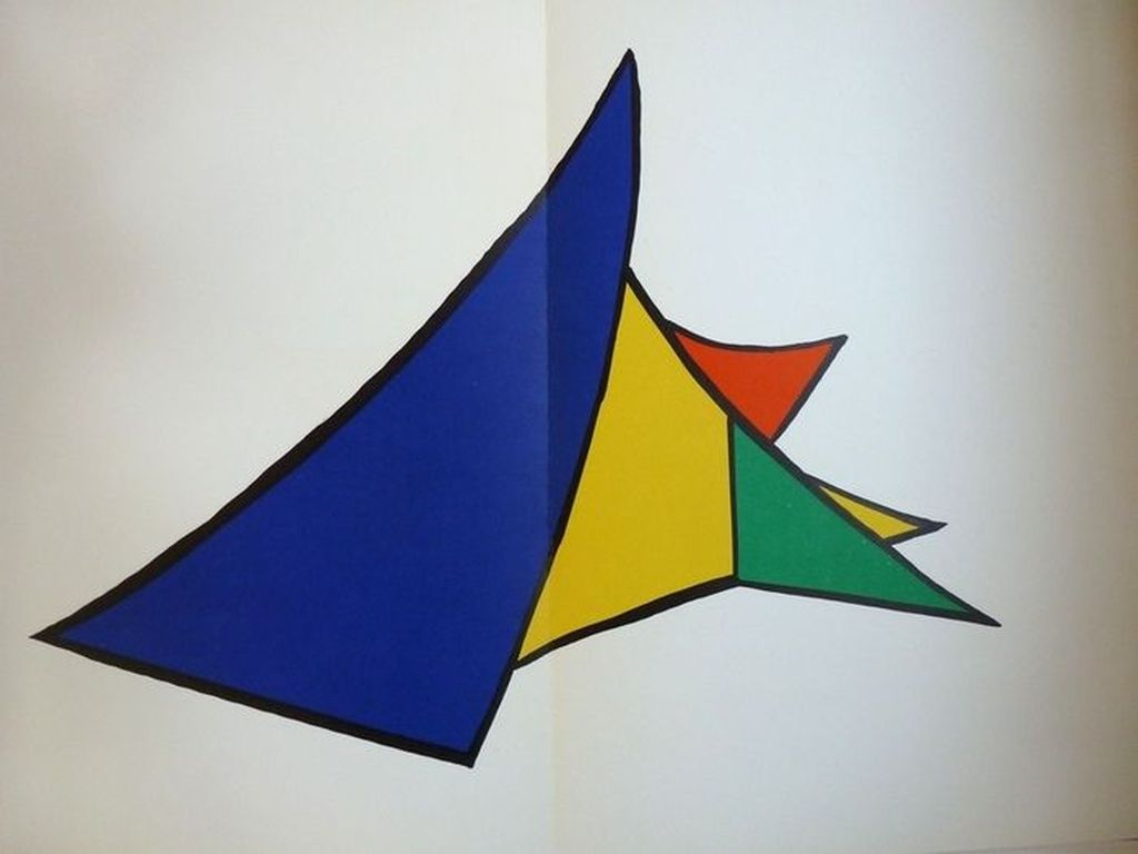 Alexander Calder Derriere le Miroir 1963 compleet nummer met 8  litho's !! kopen? Bied vanaf 155!