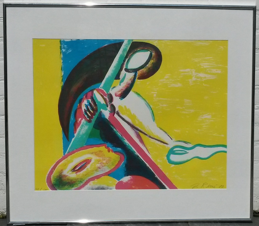 Jörg Remé, litho, zonder titel kopen? Bied vanaf 50!