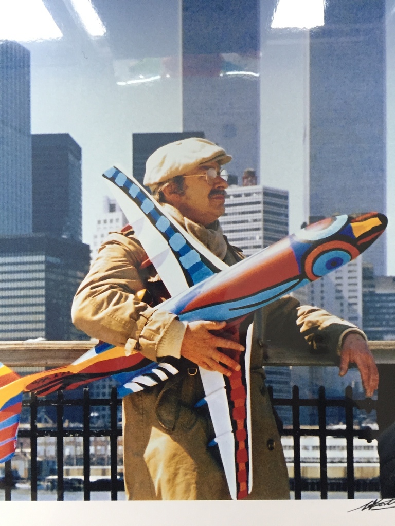 Unieke foto van Karel Appel in New York door Nico Koster verkocht voor € 130!