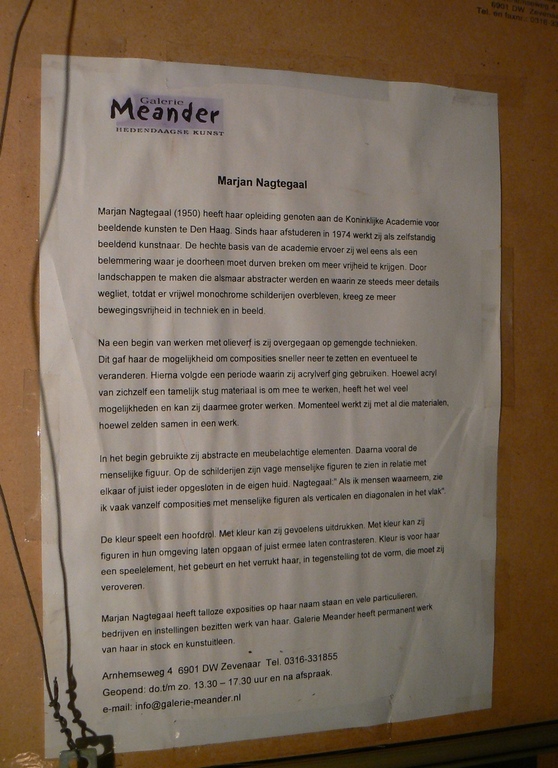 Marjan Nagtegaal  --  Aquarel  --  Zonder titel kopen? Bied vanaf 35!