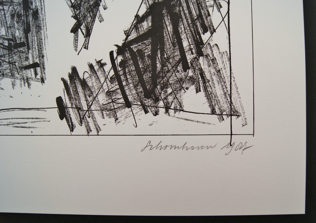 Jan Schoonhoven gesigneerde zeefdruk uit 1987 (Zero) kopen? Bied vanaf 350!