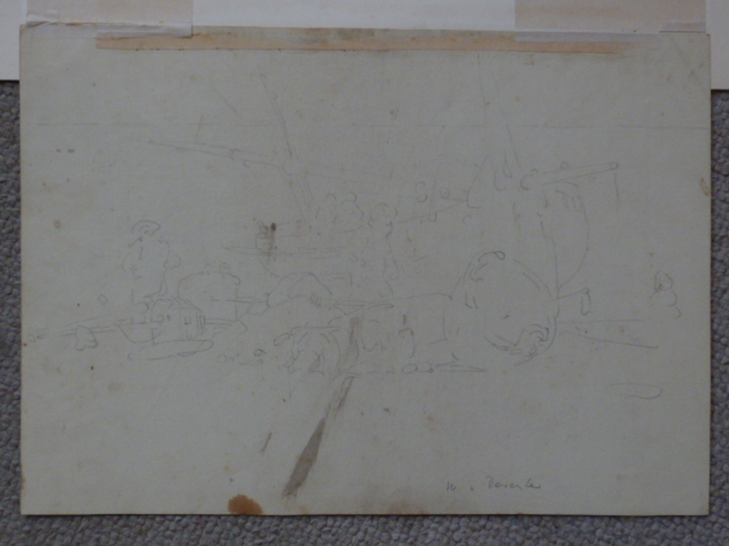 W.A. van Deventer - aquarel - Vissers bij boot aan het strand kopen? Bied vanaf 250!