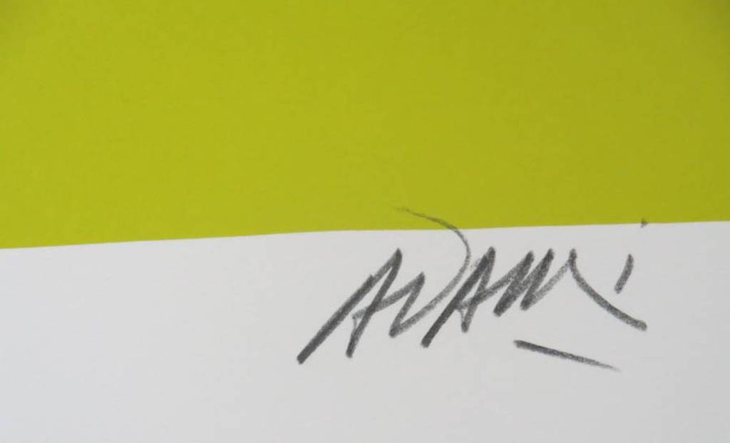 Valerio Adami: Zeefdruk, Fantasia per violino (groot) kopen? Bied vanaf 100!