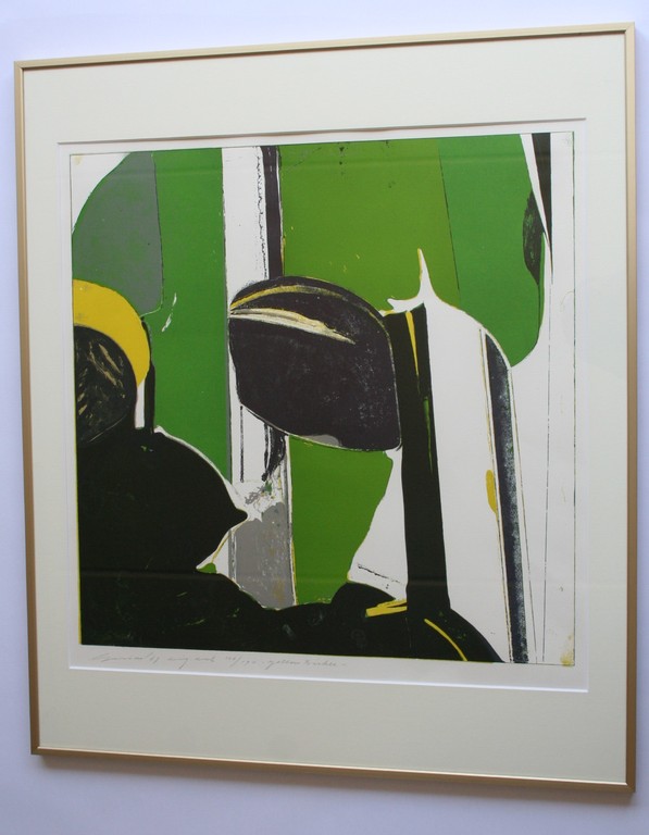 Guido de Waart - zeefdruk in 4 kleuren -  eigen druk - gesigneerd kopen? Bied vanaf 50!