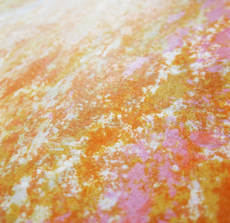 Claude Manoukian  - Kleuren litho - "Impression orange" - Gesigneerd  kopen? Bied vanaf 45!