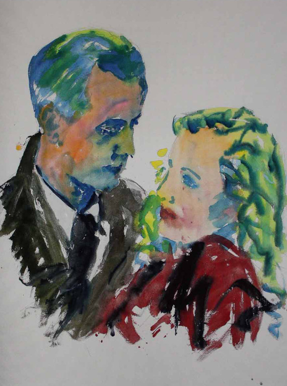 F. Hahn -Back to the Forties I - Grote giclee. Handgesigneerd. 2016 Oplage 30 kopen? Bied vanaf 49!