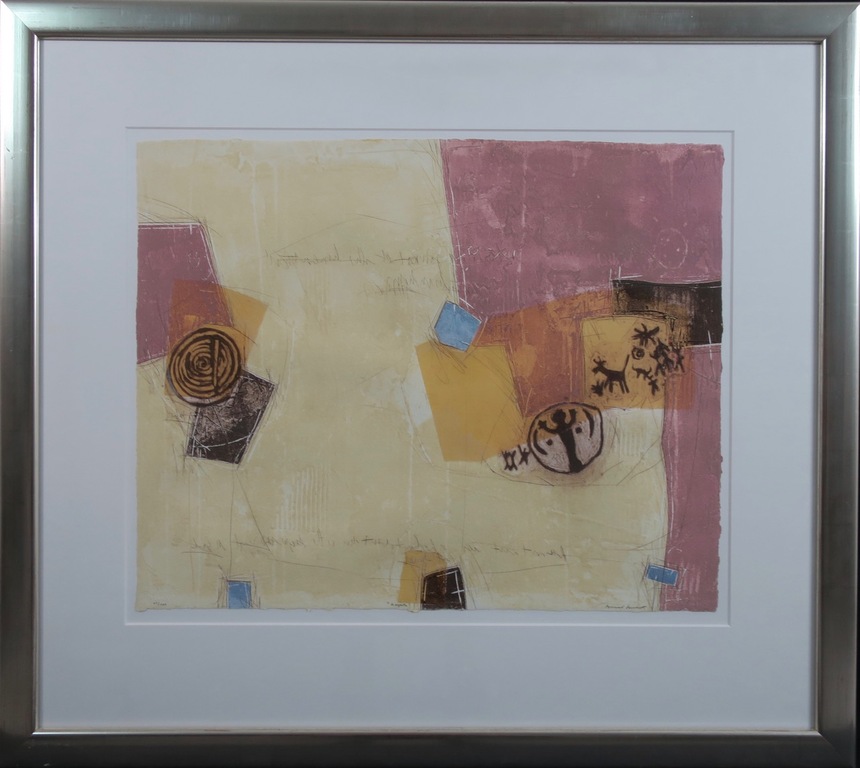 Bernard Remusat: Carborundum, Poignard du Soleil-Kayenta - Ingelijst kopen? Bied vanaf 70!