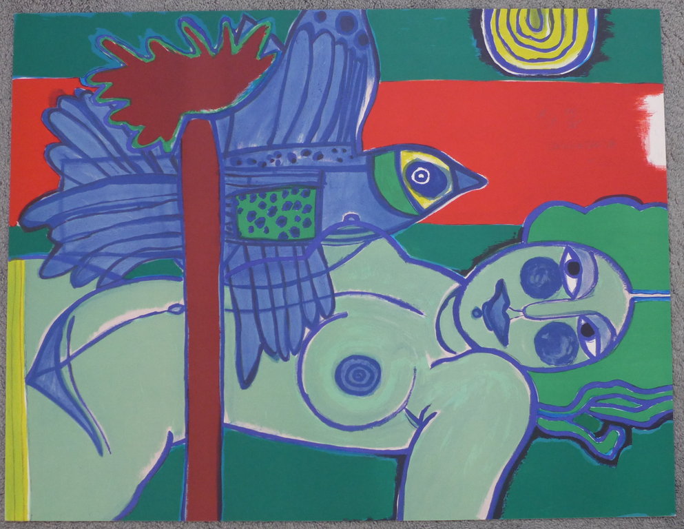 Corneille, litho uit 1981 verkocht voor € 240!