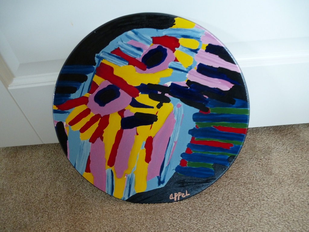 Karel Appel,  keramiek bord, genummerd en gesigneerd kopen? Bied vanaf 300!