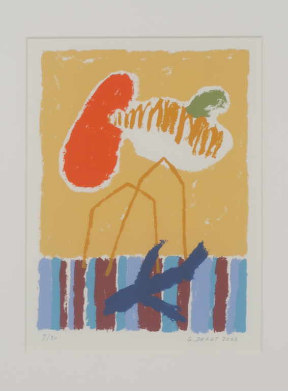 Gijs Dragt: Zeefdruk, Black box II - Ingelijst kopen? Bied vanaf 1!